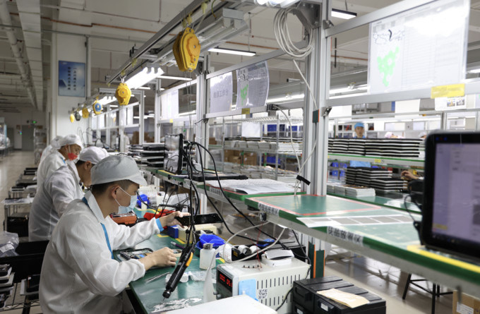 Shenzhen Emdoor Information Co., Ltd Produktionslinie des Herstellers